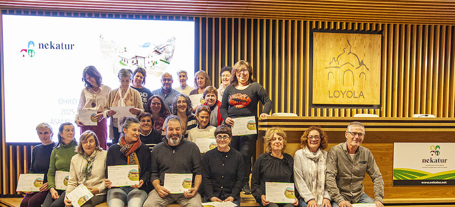 Entrega diplomas sostenibilidad Nekatur