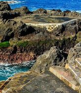 Sabes en qu pueblo de Espaa estn las piscinas naturales de lava   