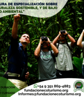 16 Diplomatura sobre Turismo de Naturaleza Activo y Sostenible  Ecoturismo