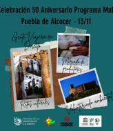 La Puebla de Alcocer celebra el 50 aniversario del Programa MaB 