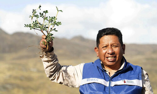 El bilogo peruano Constantino Aucca Chutas premio Campeones de la Tierra 