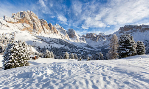 Enclaves naturales tendencia para pasar un da en la nieve  