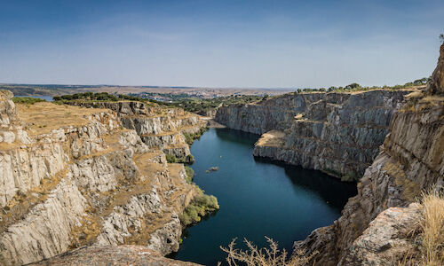 Banderas azules y piscinas naturales para darse un buen chapuzn en Extremadura
