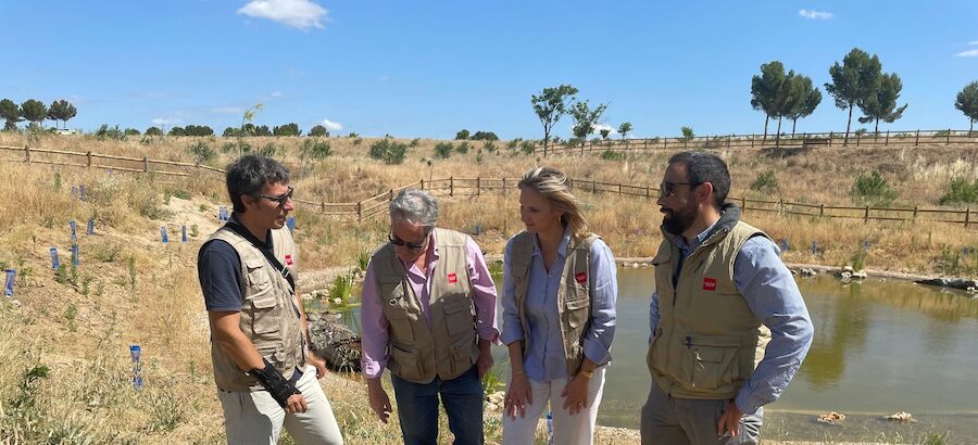 El parque de La Cantuea se incorpora al Arco Verde de Madrid 