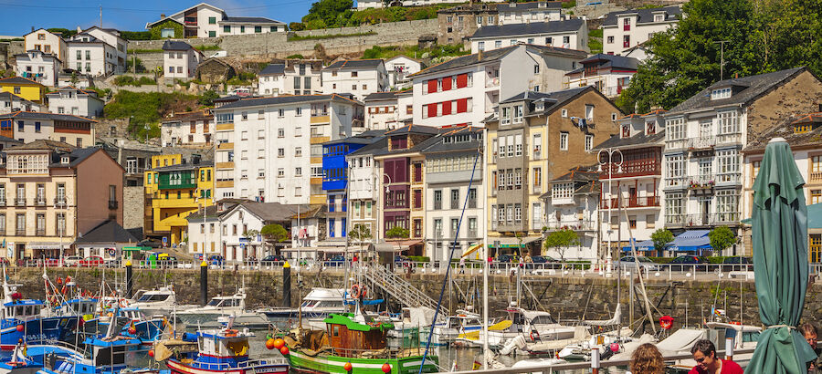 Terraza Puerto Pesquero de Luarca