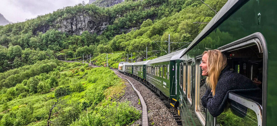 El tren es un mundo pequeo que se mueve a travs de un mundo ms grande 