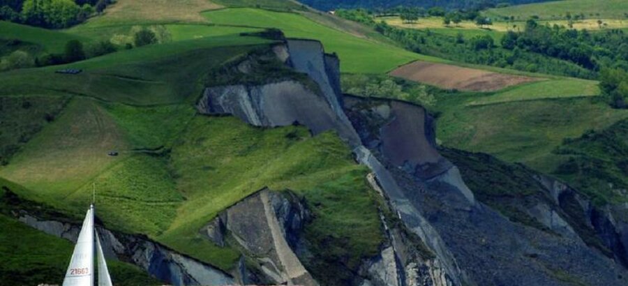 Ahora puedes navegar por el flysch del Geoparque de la Costa Vasca 