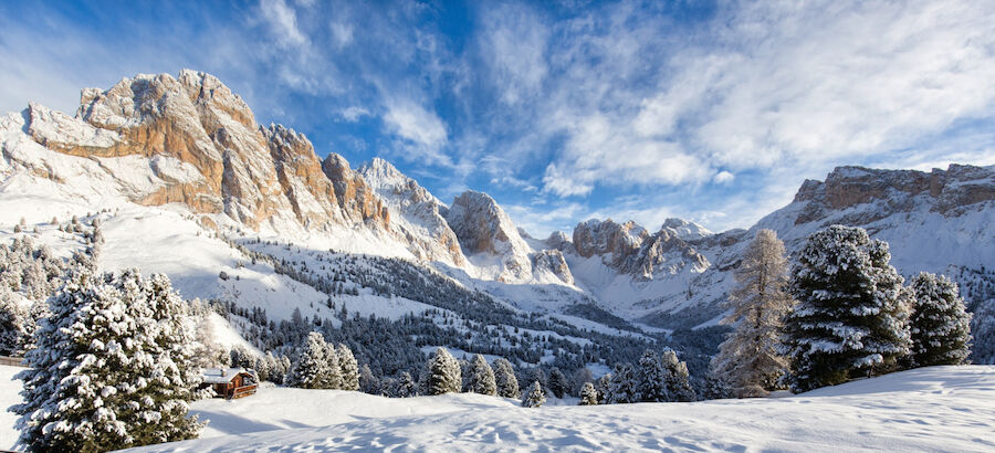 Enclaves naturales tendencia para pasar un da en la nieve  