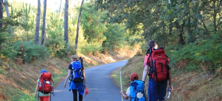 Camino de Santiago en familia