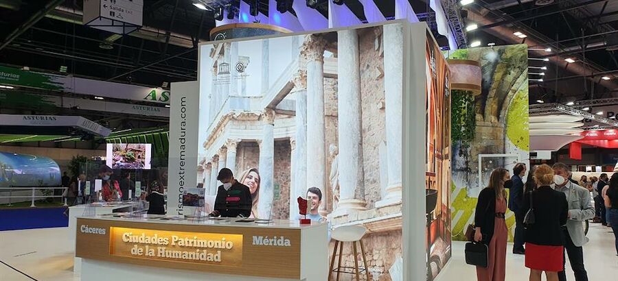 Stand de EXTREMADURA fitur2021