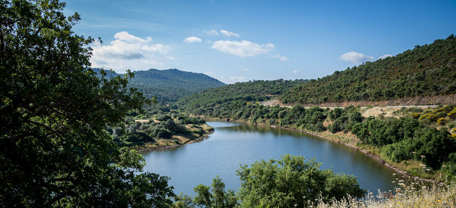 Carretera paisajstica Extremadura