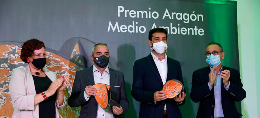 Ansa y Fundacin Quebrantahuesos Premio Aragn de Medio Ambiente 2021 