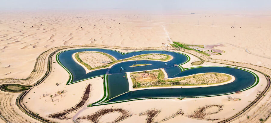 Al Qudra un oasis en Dubi importante para el ecoturismo 