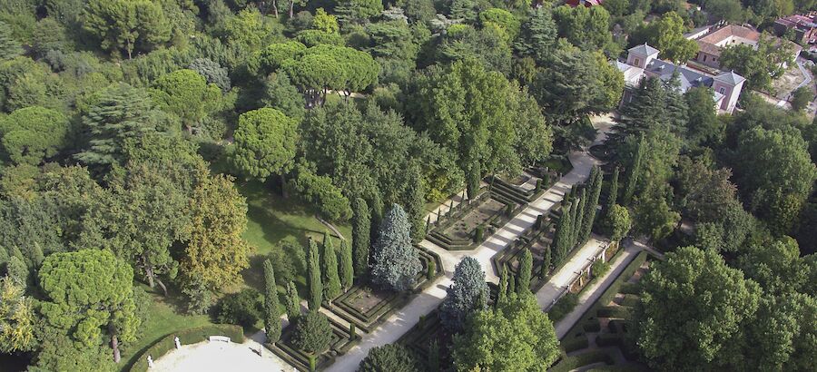 Laberinto del Jardn El Capricho de la Alameda de Osuna Madrid 