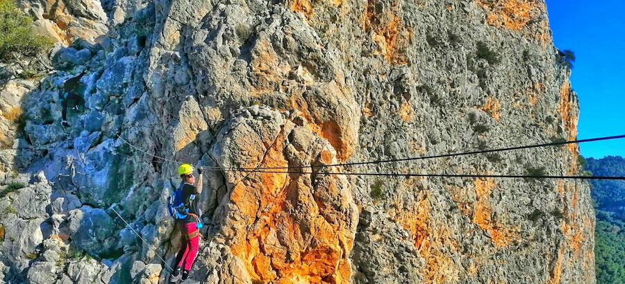 Escalar en El  Chorro Andaluca