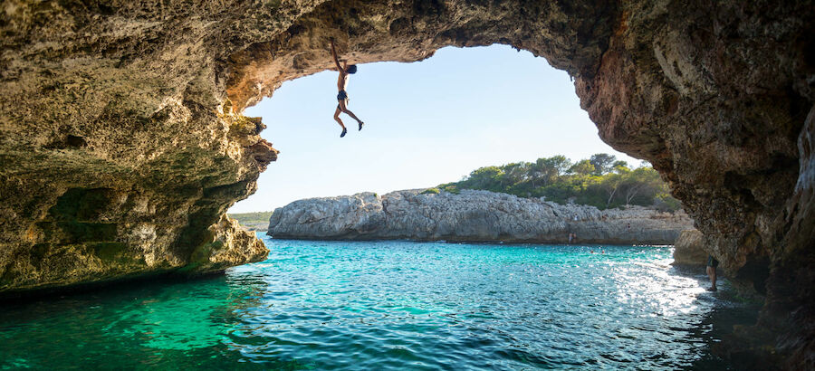 Escalar en Cala Varques Mallorca  