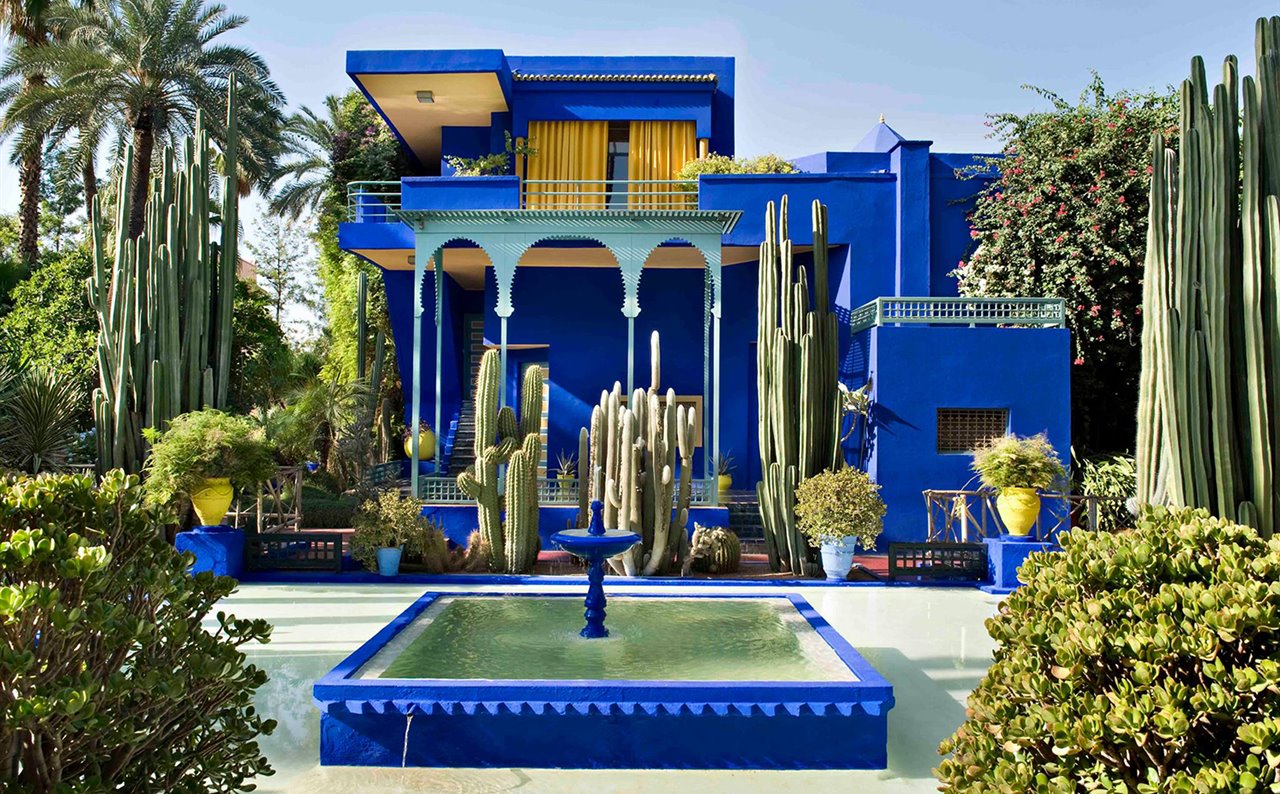 Jardín Majorelle, Marruecos