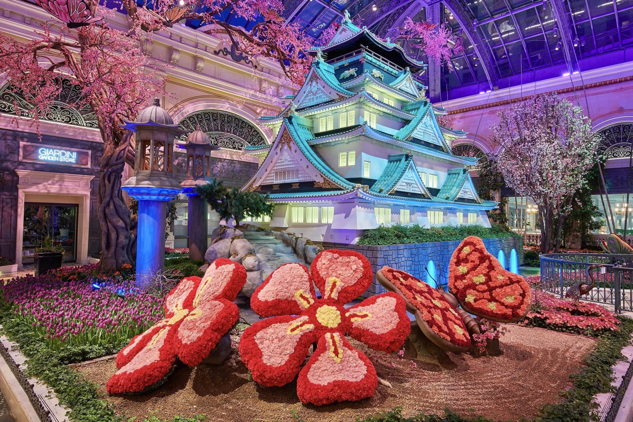 Bellagio Conservatory & Botanical Garden, Estados Unidos