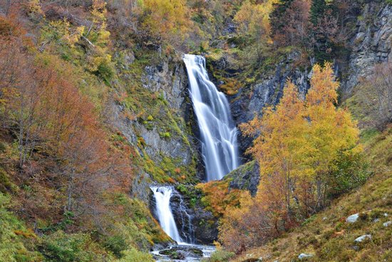 Saut deth Pish, cascada