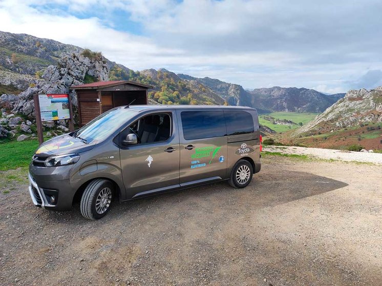 Toyota Proace eléctrica, Picos de Europa 