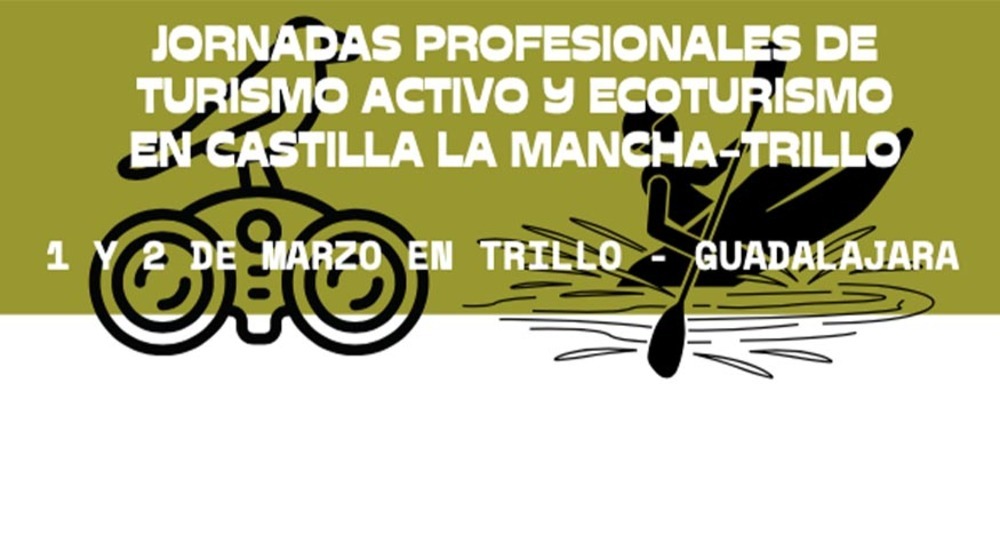 Cartel jornada de ecoturismo en Trillo 