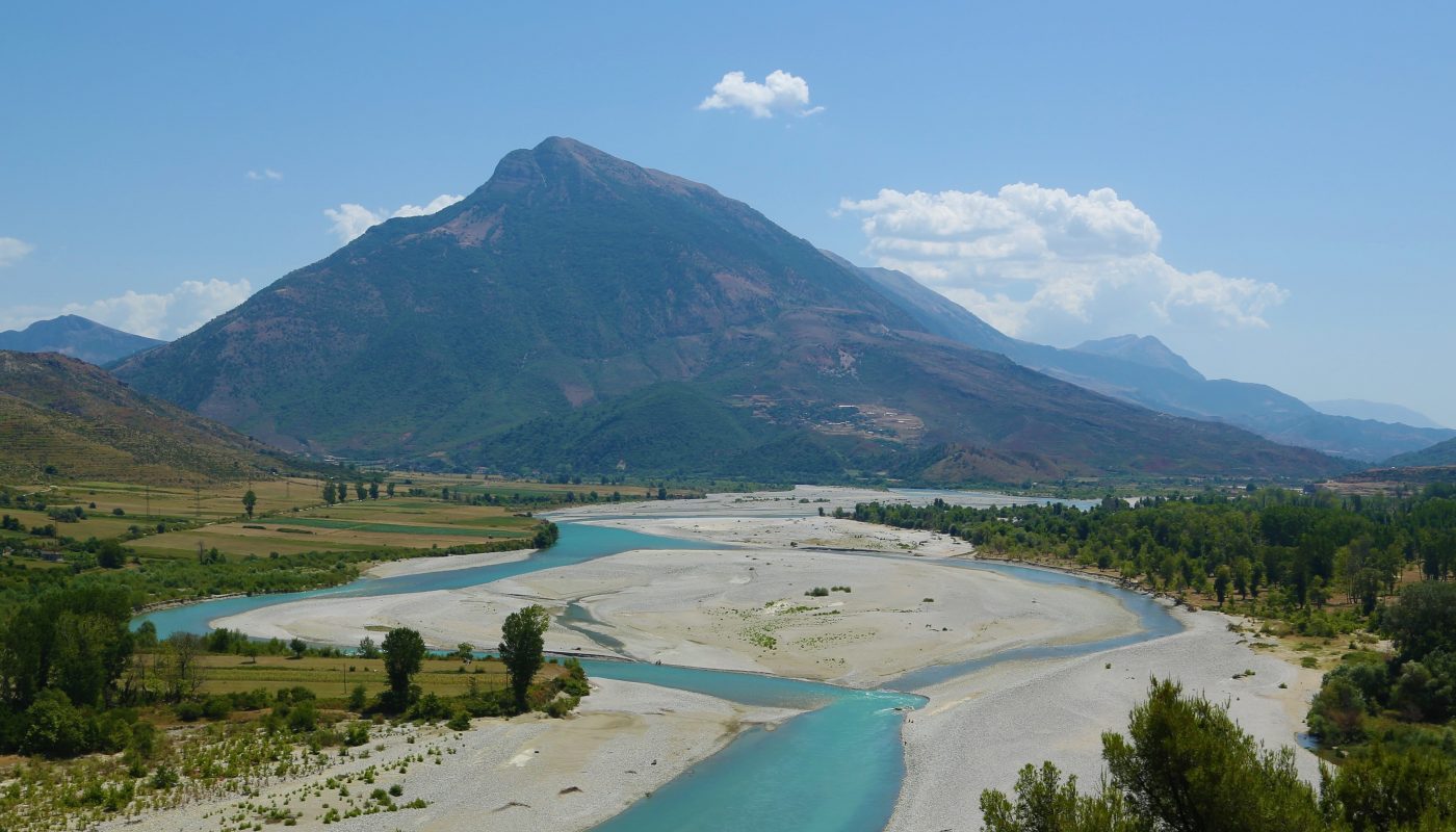 río Vjosa, Albania 