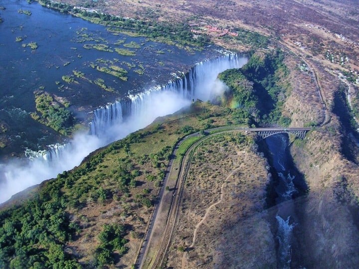 La piscina del Diablo, Zimbabwe