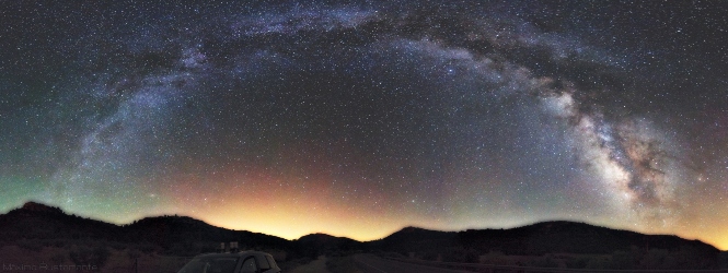 Via Lactea desde Puebla de Don Fadrique