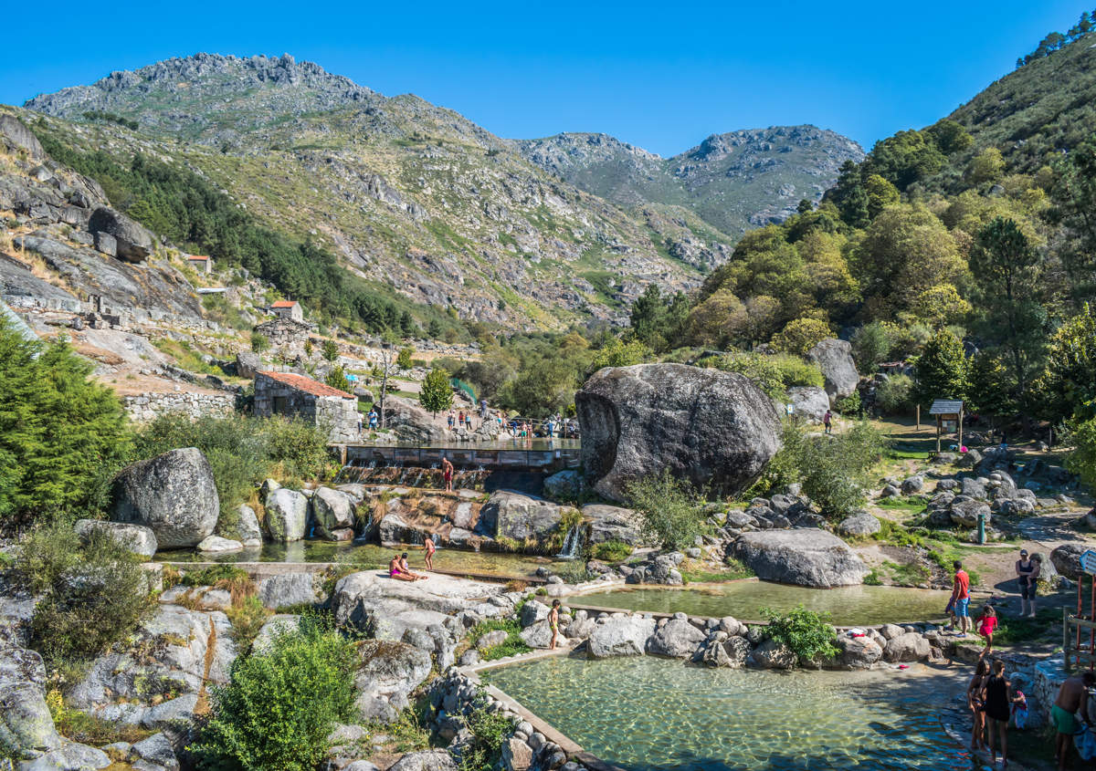 Playa del río Loriga, Portugal 