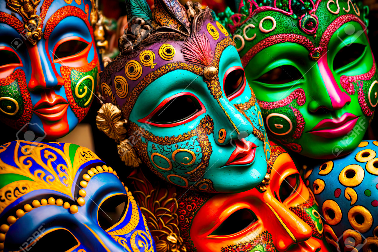 Máscaras caseras para disfrutar en familia del carnaval 2024