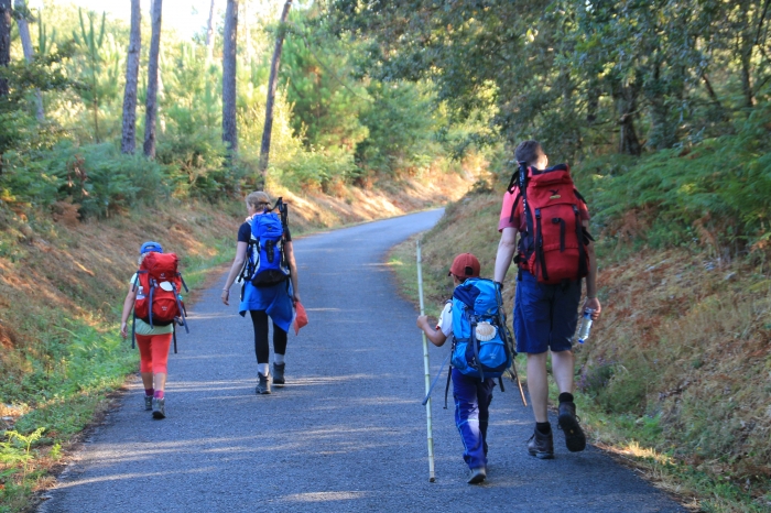 Camino de Santiago en familia