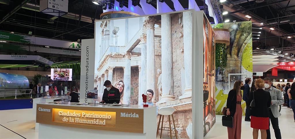 Stand de EXTREMADURA fitur2021