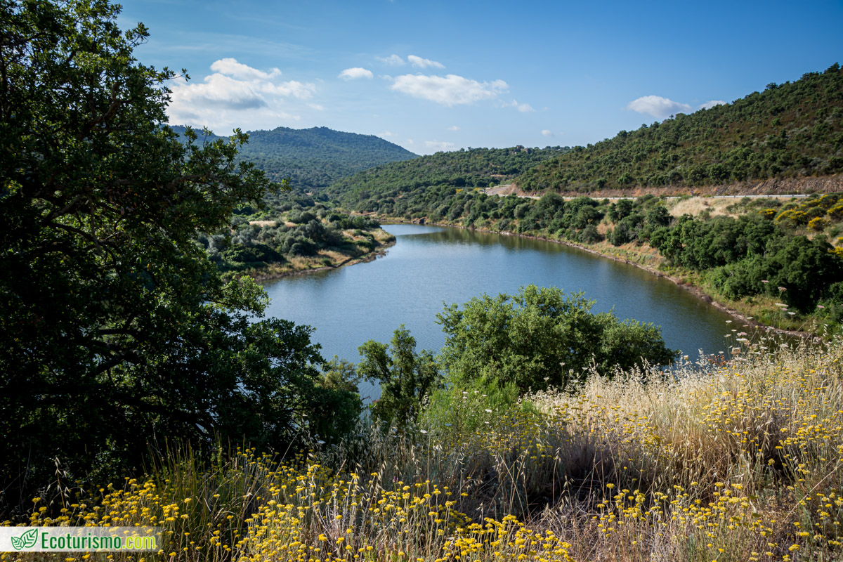 Carretera paisajística Extremadura