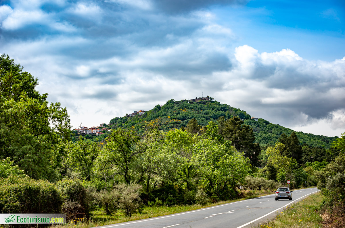 Carretera paisajística Extremadura