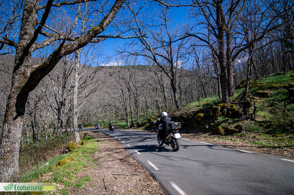 Carretera paisajística Extremadura