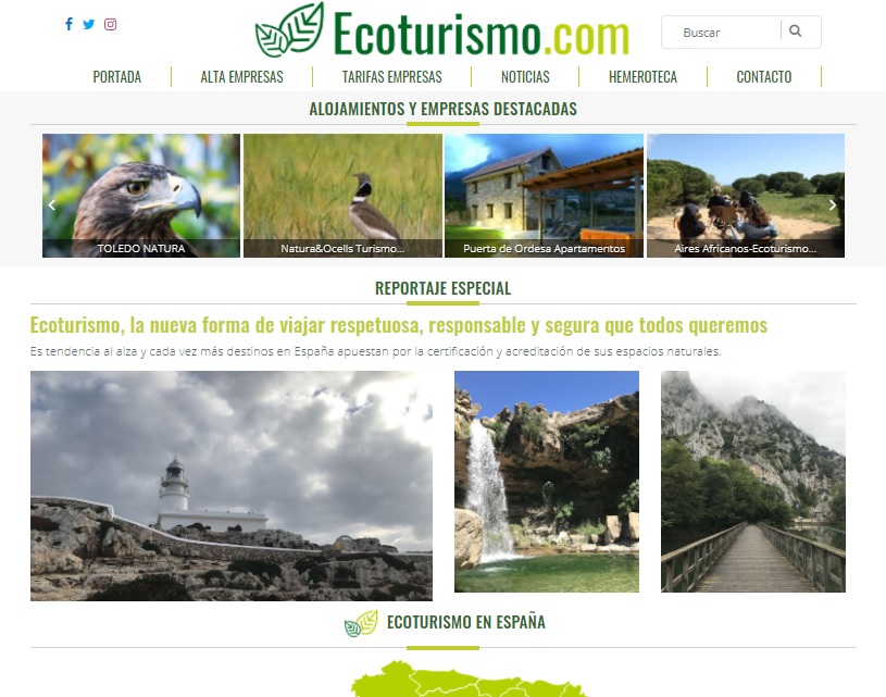captura portada Ecoturismo.com