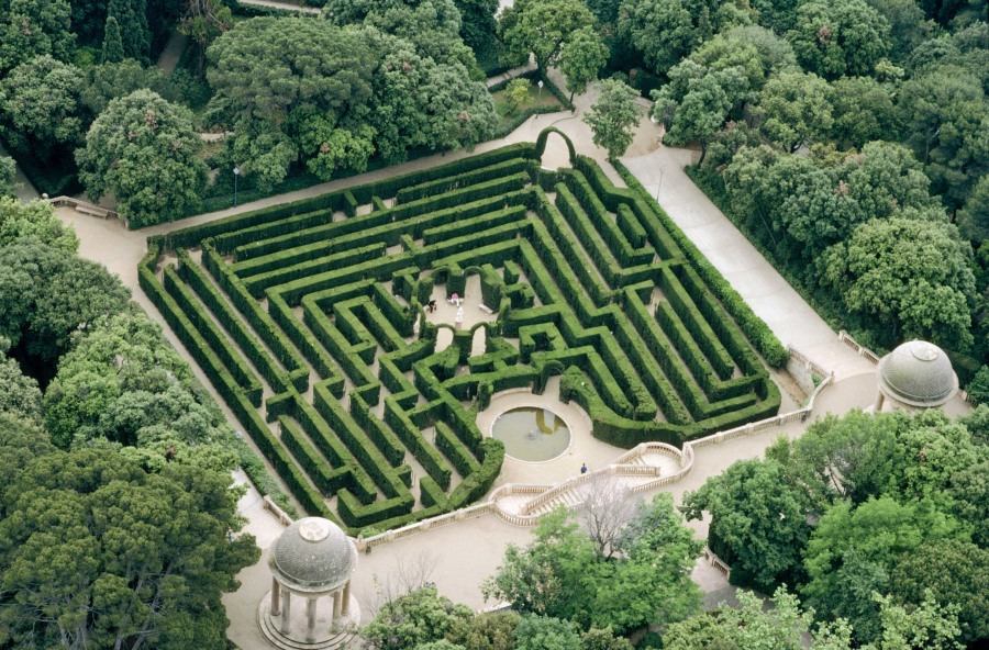 Laberinto del Parque de Horta, Cataluña 