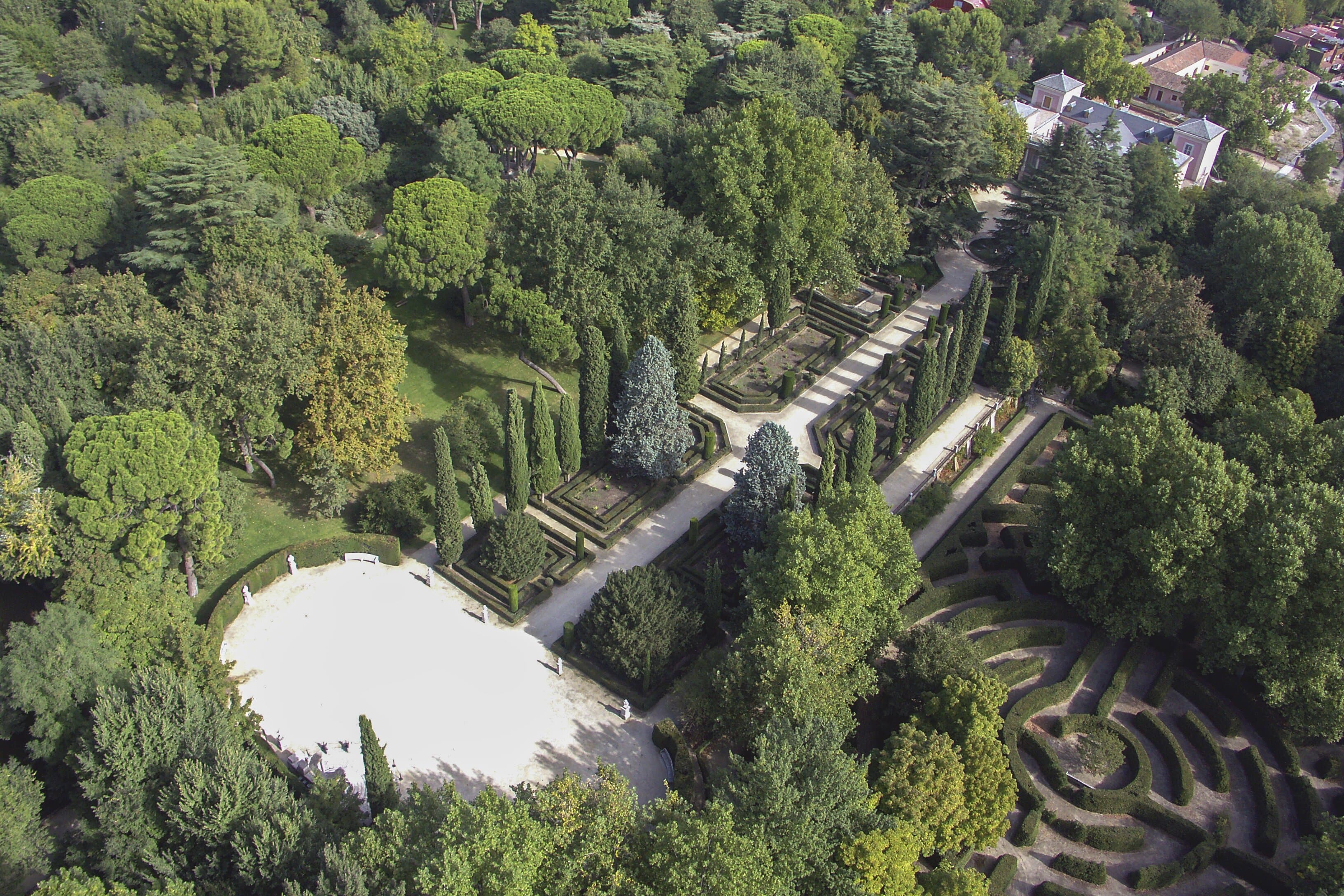 Laberinto del Jardín El Capricho de la Alameda de Osuna, Madrid 