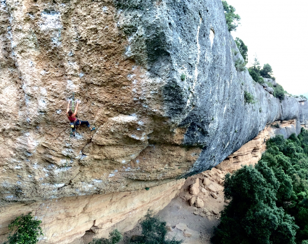 Escalar en Siurana, Tarragona