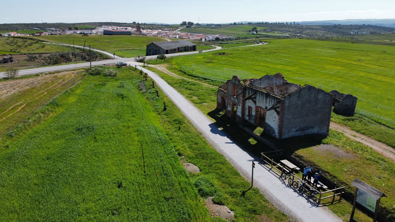 Vía Verde La Jayona, Badajoz // Crédito: Diputación Badajoz Vía Verde La Jayona, Badajoz // Crédito: Diputación Badajoz