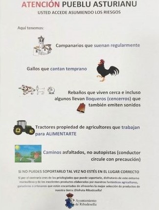 Cartel del Ayuntamiento de Ribadesella.  Cartel del Ayuntamiento de Ribadesella.