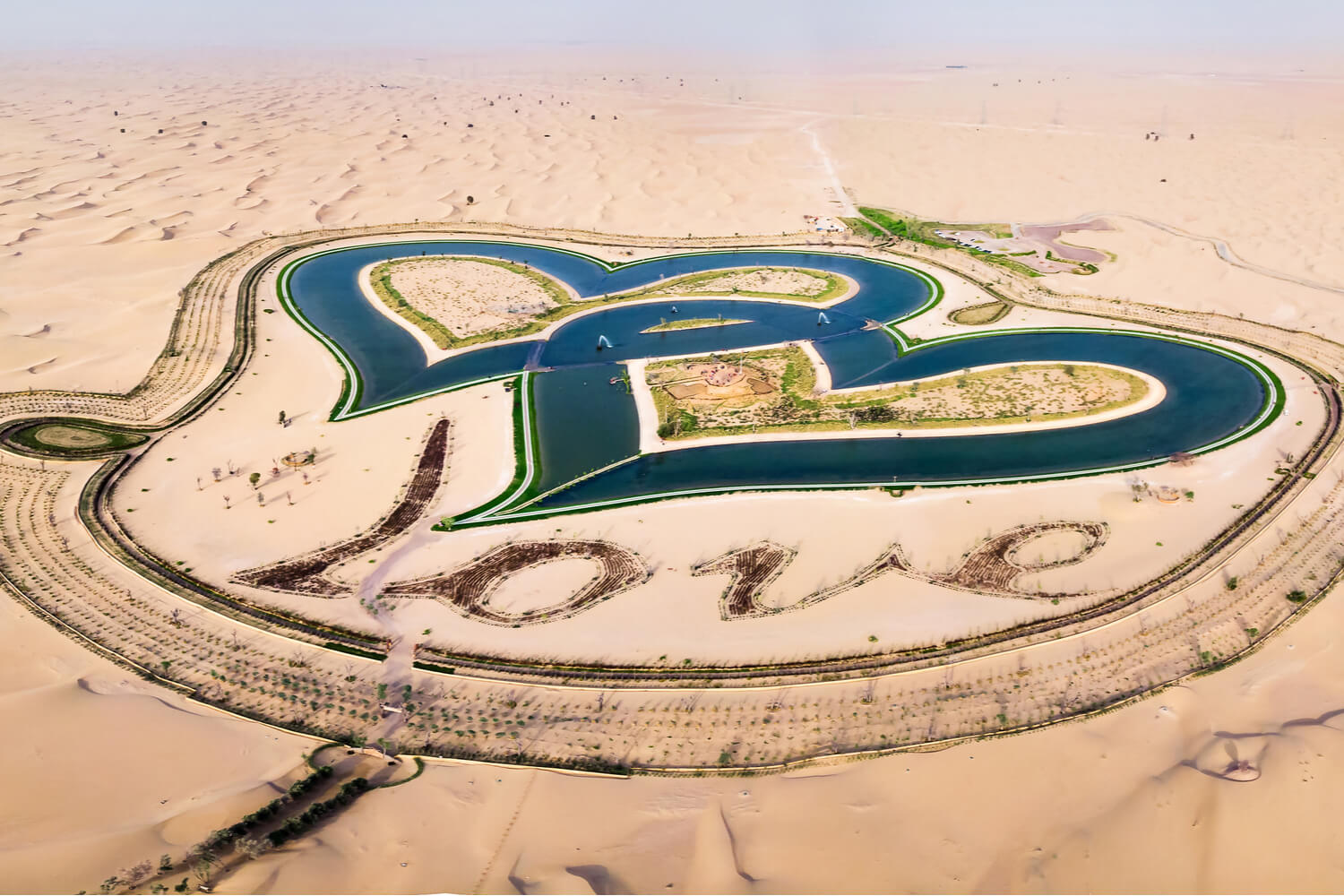 Paraíso de ecoturismo en Dubái, Al Qudra Paraíso de ecoturismo en Dubái, Al Qudra