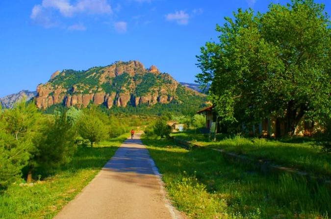 Vía Verde del Vall de Zafrán, Teruel Vía Verde del Vall de Zafrán, Teruel