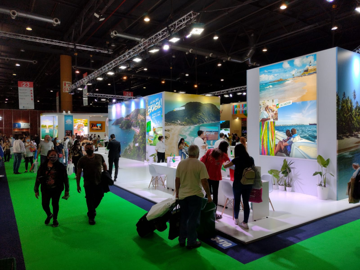 Espacio Brasil FIT 2021 // Crédito: hosteltur Espacio Brasil FIT 2021 // Crédito: hosteltur