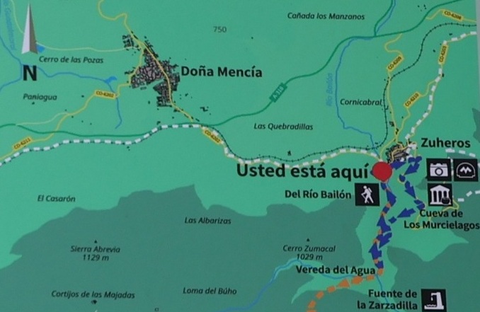Mapa Vereda del Agua