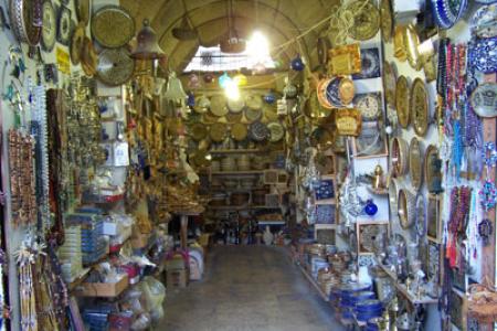 Tienda de Artesanía en Nazaret.