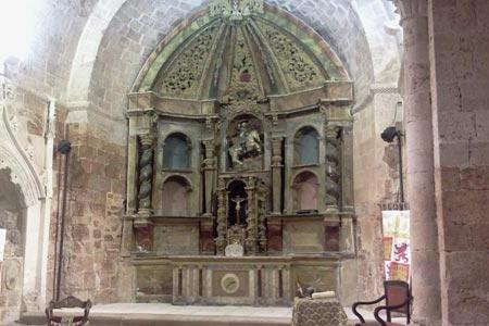 Interior de la Iglesia de San Miguel.