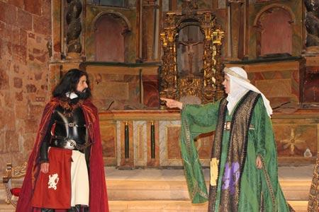 Visitas teatralizadas en Ayllón.