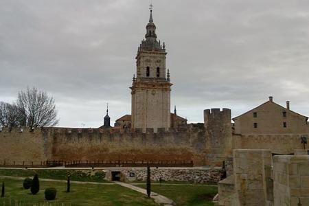 Catedral de El Burgo de Osma desde las murallas.