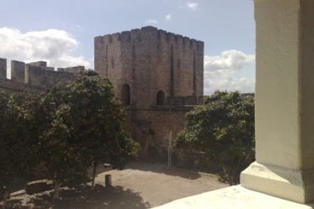 Interior del Castillo de Elvas.